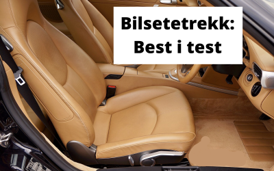 Setetrekk bil test: 4 Beste universal setetrekk