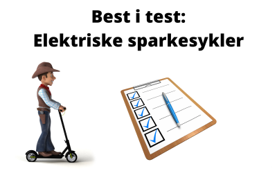 El-sparkesykkel test: 8 beste el-sparkesyklene