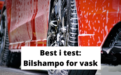 Bilshampo: Disse bilsåpene er best i test