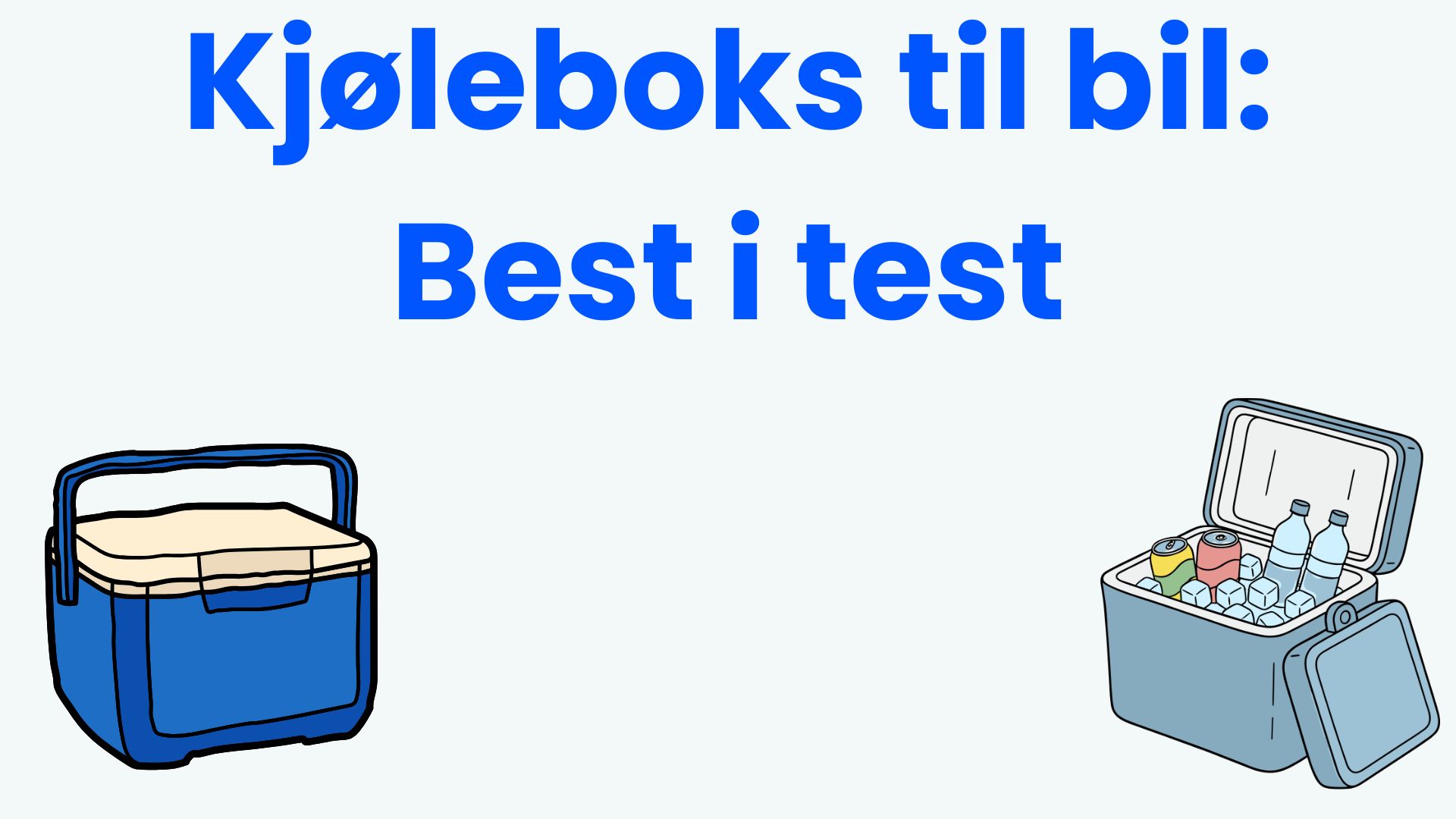 Kjøleboks til bil test: 7 beste modeller (2026)